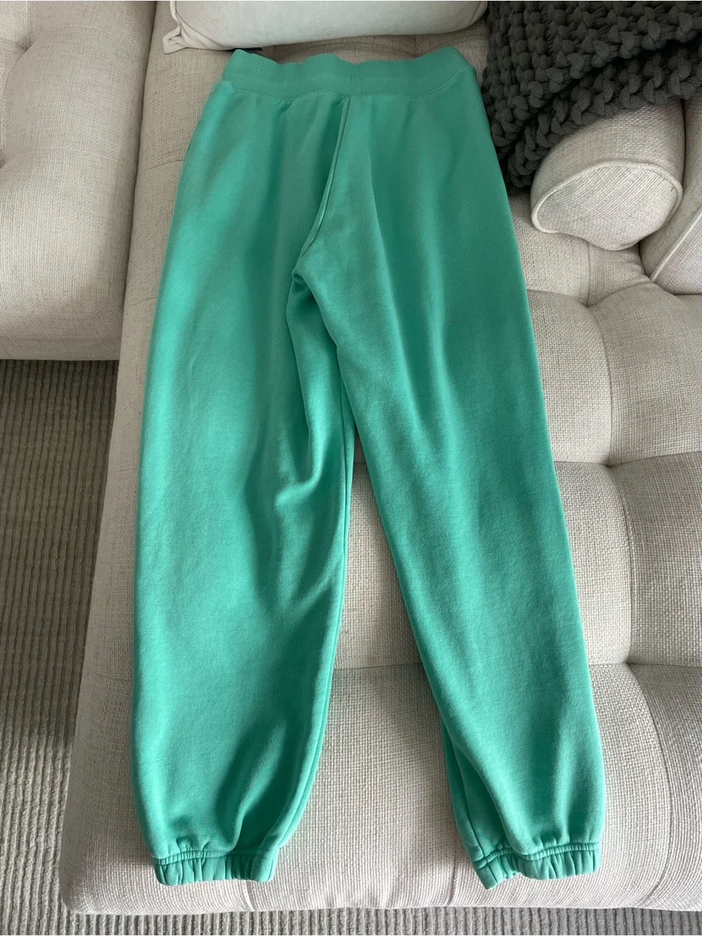 Nike Phoenix Plush Fleece High-Rise Sweatpant Jogger Light Menta Turquoise